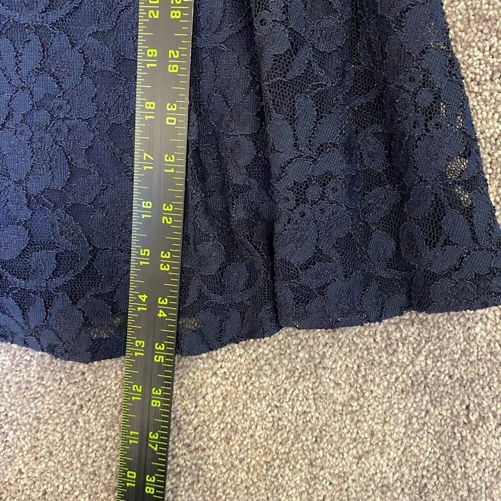 Speechless Womens Dress Size S Navy Floral Lined Sleeveless Back Zip Stretch NWT - Picture 8 of 12